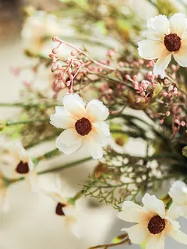 Krásne a praktické perzský chryzantéma umelé kvety starožitné keramické malé čerstvé dekoratívne kvetinové kytice o