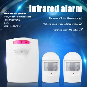 Home security mobile detektor alarm wireless mobile senzor alarmu systém vnútorných obytných vzdialené infračervené poplašné zariadenie