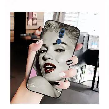 Yinuoda Audrey Hepburn Vytetované Marilyn Monroe Citát Telefón puzdro na Huawei Mate 10 20 Lite 20X Mate20 10 Pro Mate9 Nova3 3i
