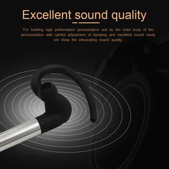 Obchodné ucho-hák Bluetooth headset zníženie hluku zátkové chrániče sluchu bezdrôtovú automobilovú headset anti-pot športové beží