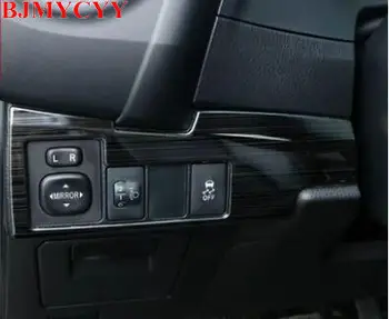 BJMYCYY Auto styling Automobilový light switch nehrdzavejúcej ocele dekoratívne bright frame (jasný rám Pre Toyota corolla 2017