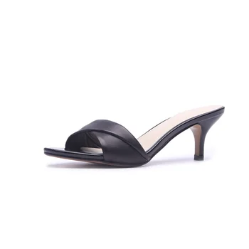 ASUMER NOVÉ 2020 originálne kožené topánky tenké vysoké podpätky námestie vysoké podpätky plytké kolo prst tkaných sandále ženy party šaty topánky