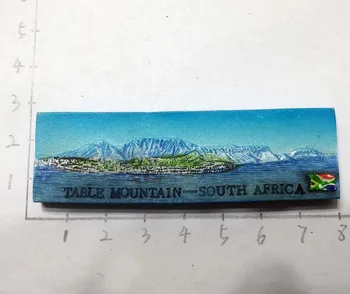 Južná Afrika 3D Magnety na Chladničku Kapskom Meste Table Mountain Magnetické Chladnička Nálepky Cestovné Suvenírov Domáce Dekorácie