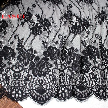 LASUI nové 1,5 m*3 m = 1 kus kvality rias čipky textílie DIY oblečenie, svadobné šaty, doplnky, Záclony domáce dekorácie C0145