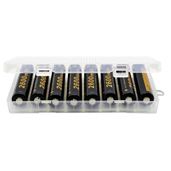 50pcs Soshine Skladovanie Batérií Prípade Box, Držiak na 2/4/8x18650 alebo 4/8/16xCR123A Batérie