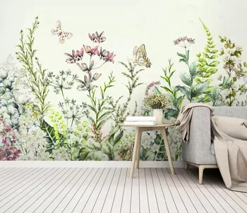[Self-Adhesive] 3D Rastlina, Kvet Jungle 22 Stenu Papier nástenná maľba na Stenu Tlač Odtlačkový Nástenné Maľby