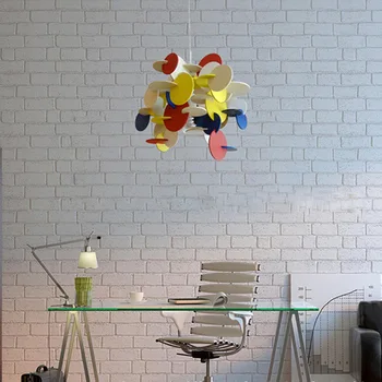 Nordic železa dizajn lampy kúpeľňa zariadenie listry para quarto avizeler ventilador de techo obývacej miestnosti dekorácie