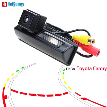 HaiSunny Trajektórie Kamera pre Toyota Camry Auto Zozadu na Zadnej strane Vozidla Záložný Fotoaparát s Inteligentné Dynamické Vodiace Linky