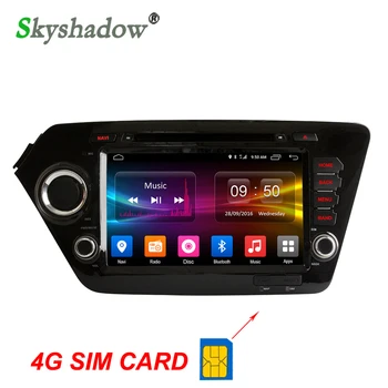 C500 4G SIM LTE Android 6.0 8 Core, 2GB RAM auto dvd prehrávač RDS Rádio mapy GPS Bluetooth, Wifi TPMS pre Kia k2 RIO 2010 -