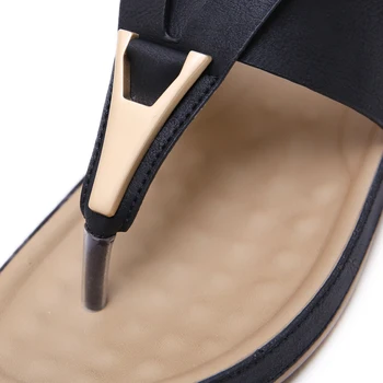 Pohodlné Sandále na platforme 2019 NOVÉ Letné Veľké veľkosti, ležérne materskej Klin papuče Vonkajšie Pláži Flip Flops Ženy