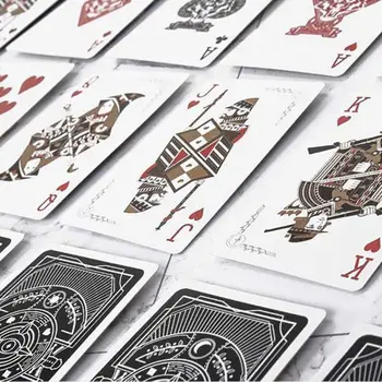 54pcs/set Papier Vlkolaci Poker Kariet Rodinnú oslavu Doskové Hry, Hracie Karty Krásne Prezentovať Kolekciu na Koláče
