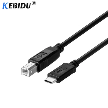 Kebidu Nový Príchod USB-C Dátový Kábel USB 3.1 Typ C Samec Konektor Samec na USB 2.0 Typ B-C Kábel pre Mobilný Telefón, Tlačiareň