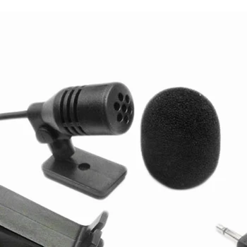 2,5 mm Koleno Mono Auto DVD Rádio, Bluetooth Auto Mikrofón Vložiť Typ Hlasný Reproduktor