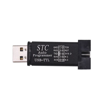 Hot-2 ks STC Microcontroller Automatické Načítanie Riadku USB TTL Hands-Free Studený Štart Programátor STCISP Stiahnuť