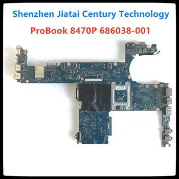 686038-001 pre HP ProBook 6470B 8470P 8470W Notebook doske 686041-001 HM76 HD7570M 6050A2470001-MB-A04 Doske testované