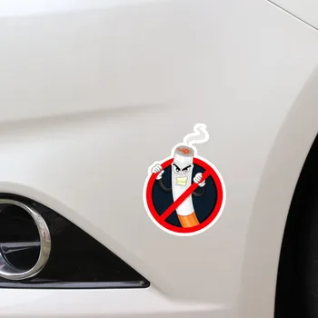 Aliauto Nebezpečenstvo, Auto Nálepky, Zábavné zákaz Fajčenia Upozornenie PVC Auto Odtlačkový Auto Príslušenstvo ,8CM*11 CM