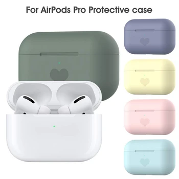 Pre Apple Airpods Pro Silikónové Puzdro Shockproof Slúchadlá Ochranný Kryt, Bezdrôtový Bluetooth Headset Prípade Dlhodobej Spotreby