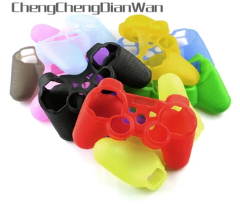 ChengChengDianWan 2ks/veľa farebné zvolil Silikónové Kože puzdro pre PS3 Hra Controller