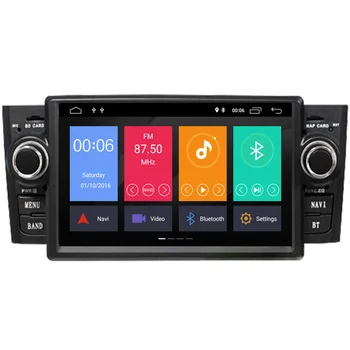 Auto Multimediálny prehrávač, GPS Android 10 8 core 4+32 G autorádia 2 Din DVD Pre Fiat/Grande/Punto/Linea 2007-2012 Rádio FM riadenia