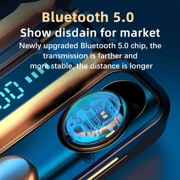 TWS Mini Bezdrôtové Bluetooth Slúchadlá Hifi Stereo Touch Ovládania Slúchadlá-Štuple Do uší Pre IPhone Samsung