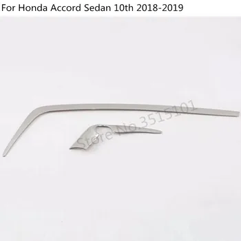 Pre Honda Accord Sedan 10. 2018 2019 2020 Auto Rukavice Box Detektor Výbava Uprostred Konzolu, Ovládací Panel GPS Panel Stick 2ks