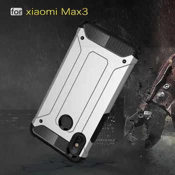 Shockproof Brnenie telefón puzdro pre Xiao Mi Max 2 Max 3 veci pevný Silikónový Luxusné Úplné pokrytie fundas prípade pre Xiao Mi Max prípade