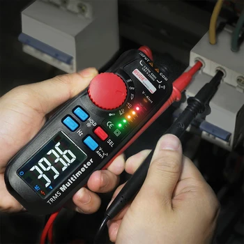 Dual Režimy Multimeter Voltmeter Profesionálny Farebný Displej Digitálny Multimetro Napätie Indikátor Voltimetro Batérie Tester Tools