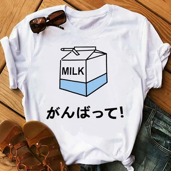 Harry styles roztomilý mlieko umenie tričko krava print graphic tee goth topy punk Kawaii t košele, topy ženy 2020 oblečenie harajuku košele