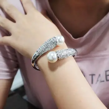 Veľkoobchod Jemné Šperky Factory pearl milovníkov módne šperky príslušenstvo náramok páry náramok wristlet šatka náramky jewel