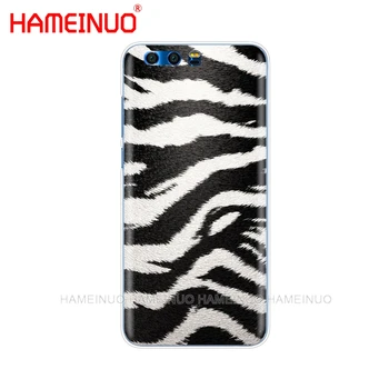 HAMEINUO Zebra čierne a biele pruhy Najnovšie Módne Kryt telefónu Prípade Huawei Honor 10 V10 4A 5A 6A 7A 6C 6X 7X 8 9 LITE