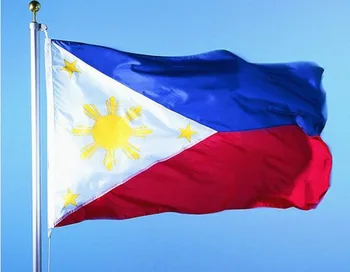 Doprava zadarmo Filipínsky Vlajka NOVÉ Polyester Filipíny Vlajka 3x5 ft Vlajkou Filipíny 90x 150 cm Filipíny Národnej Vlajky