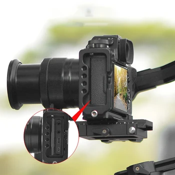 Rukoväť Rýchle Uvoľnenie L Doska/L Držiak pre Fuji X-T3 XT3 Digitálna Kamera s 1/4 