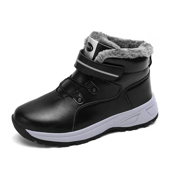 Super teplé Mužov zimné topánky Unisex kvality sneh topánky pre mužov nepremokavé teplé zimné topánky pánske členkové topánky 2019 Nové