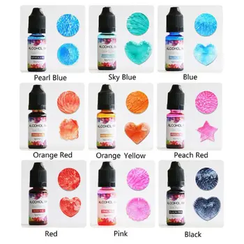 22 Epoxidové Farby Pigmentu Tekuté Farbivo Farebného Atramentu Rozptyl UV Živice DIY Remesiel, Šperkov, Takže Príslušenstvo