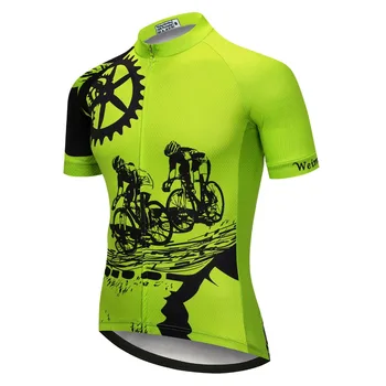 2021 Pro Team Muži Krátky Rukáv Cyklistika Dres Ropa Ciclismo Cyklistické Oblečenie, Cyklistické Oblečenie, Tričká Top GEAR Maillots Čierna Biela