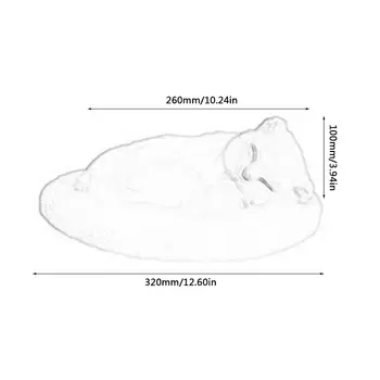 Simulácia Zvierat Plavidlá, Dekorácie Modelu Darček K Narodeninám Ručné Tvorivé Simulácia Dýchanie Mačka Professional