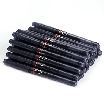 12 Baoke Pc1808 Neutrálne Pero Black Študent Vody Pero Carbon Black Pera 0,5 mm Rýchle Sušenie Plný Ihly Trubice Typu
