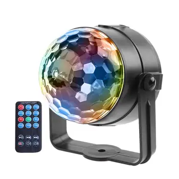 18w LED RGB Magic Ball Svetlo Diaľkové Ovládanie Fáze Účinok Dekoratívne Osvetlenie, Lampy, DJ, Disco Bar Dovolenku Strany