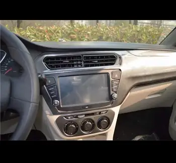 Pre Citroen Elysee-2016 ABS Chrome Auto na Všetky Druhy Interiérových Doplnkov Kryt Výbava Auta Styling Auto Príslušenstvo