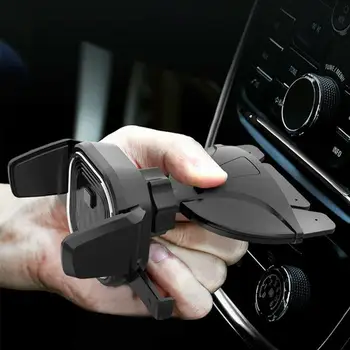 Univerzálny 360 Stupňov Rotácie Auto CD Slot Namontované Telefón Držiak na Stojan, Držiak Auto-styling Príslušenstvo