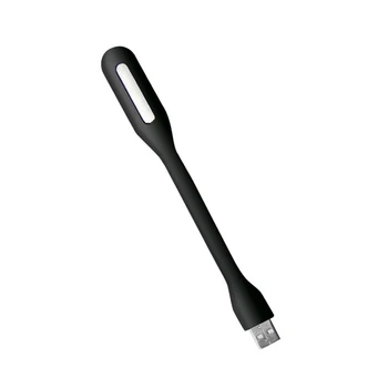 Horúce Flexibilné USB LED Svetlo Lampy Čierne Mini Vysoký Jas Svetla na Čítanie, Na Klávesnici Počítača Čítanie Notebook Notebook Veľkoobchod