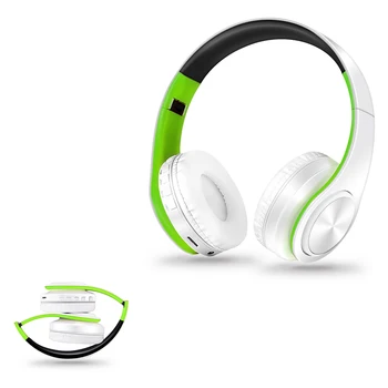 Slúchadlá Bluetooth headset bezdrôtový stereo prilba subwoofer hudba môže hrať TF karty nabíjanie headsetu music headset