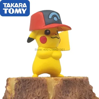 TAKARA TOMY Skutočné Pokemon Bábika Skutočné MC Slnka a Mesiaca Pikachu Pocket Monster Hračka
