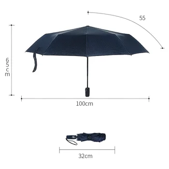 Dáždnik muž automatické skladacie Dáždniky dážď veľké Vetru TTK rybárske nepremokavé parasol mužov darček slnko umbrella corporation