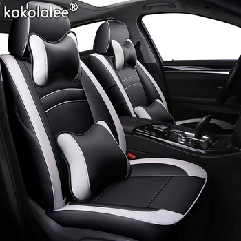 Kokololee kožené autosedačky kryt pre Mercedes-Benz Vito Viano V-trieda 7 sedadiel, 3 riadky, aby Automobily prestieranie auto-styling