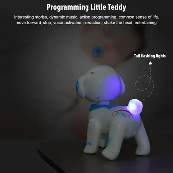 RC Robot Plyšových Hračiek Programovateľné Smart Ovládanie Hlasom Robot pre Deti Darček k Narodeninám