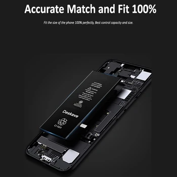 2018 Mobilného Telefónu, Batérie Pre iPhone 6S Plus Batérie Pôvodnej Kapacity 2750mAh Batérie Náhradné Batérie s Opravy Nástrojov