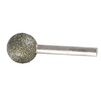 20pcs Šmirgeľ loptu rezbárske nástroje elektrolyticky pokrývajú diamantové brúsne ihly sférické brúsenie prút pre rytie & leštenie