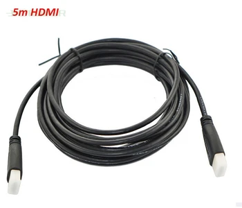 5 M Pozlátené Kábel HDMI 1.4 1080p 3D Video Káble pre HDTV Splitter Switcher 10PCS/VEĽA