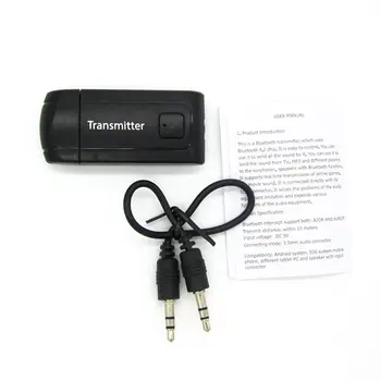 3,5 mm Bezdrôtové Rozhranie Bluetooth Vysielač, Prijímač Audio Stereo USB Dongle Pre TV, PC Počítač Reproduktor